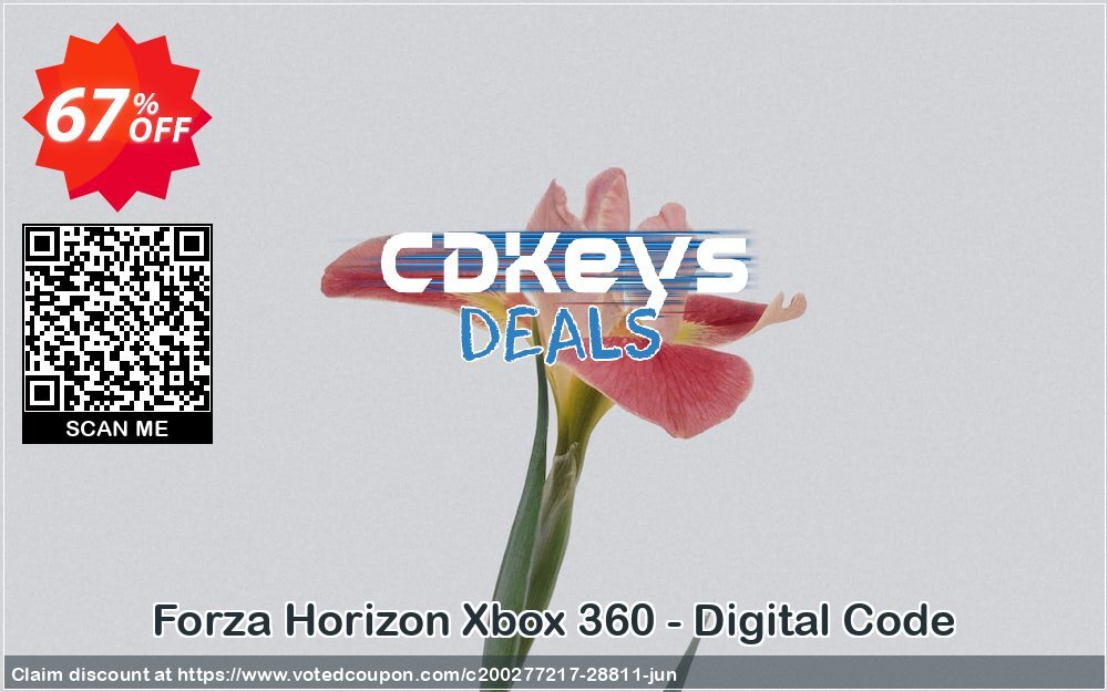 Forza Horizon Xbox 360 - Digital Code Coupon, discount Forza Horizon Xbox 360 - Digital Code Deal. Promotion: Forza Horizon Xbox 360 - Digital Code Exclusive Easter Sale offer 