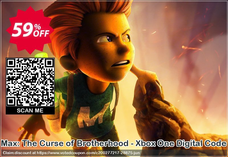 Max: The Curse of Brotherhood - Xbox One Digital Code Coupon, discount Max: The Curse of Brotherhood - Xbox One Digital Code Deal. Promotion: Max: The Curse of Brotherhood - Xbox One Digital Code Exclusive Easter Sale offer 