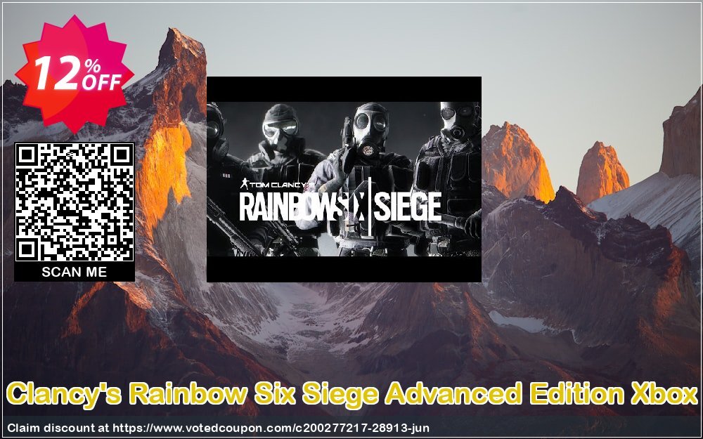 Tom Clancy's Rainbow Six Siege Advanced Edition Xbox One Coupon, discount Tom Clancy's Rainbow Six Siege Advanced Edition Xbox One Deal. Promotion: Tom Clancy's Rainbow Six Siege Advanced Edition Xbox One Exclusive Easter Sale offer 