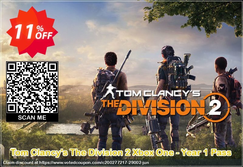 Tom Clancy's The Division 2 Xbox One - Year 1 Pass Coupon, discount Tom Clancy's The Division 2 Xbox One - Year 1 Pass Deal. Promotion: Tom Clancy's The Division 2 Xbox One - Year 1 Pass Exclusive Easter Sale offer 