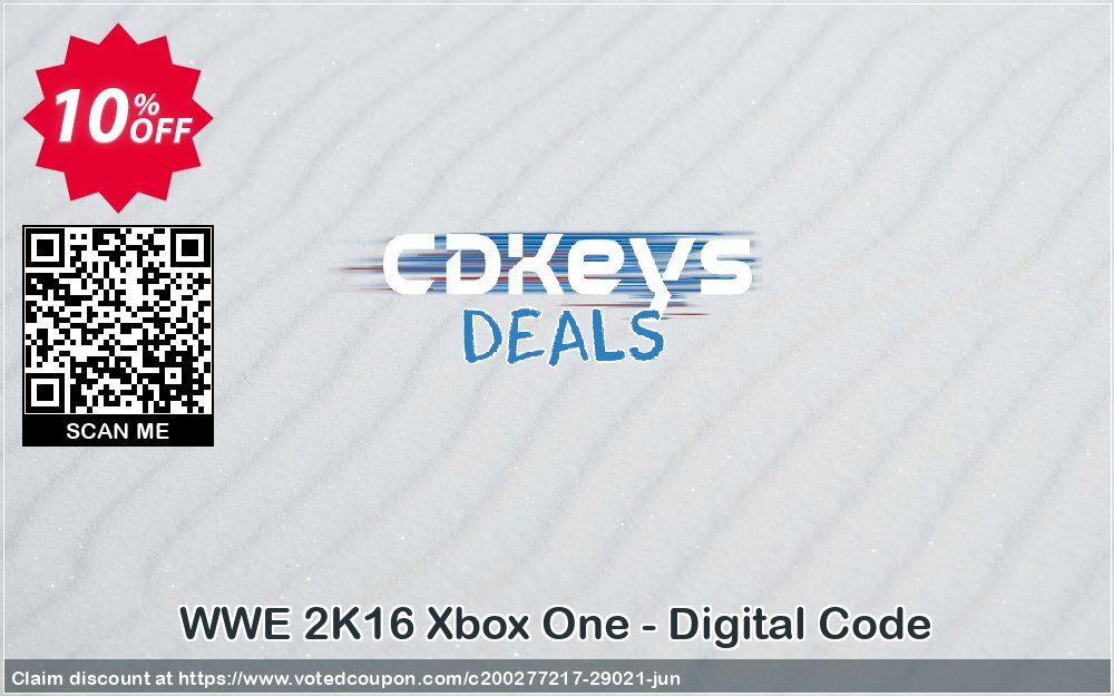 WWE 2K16 Xbox One - Digital Code