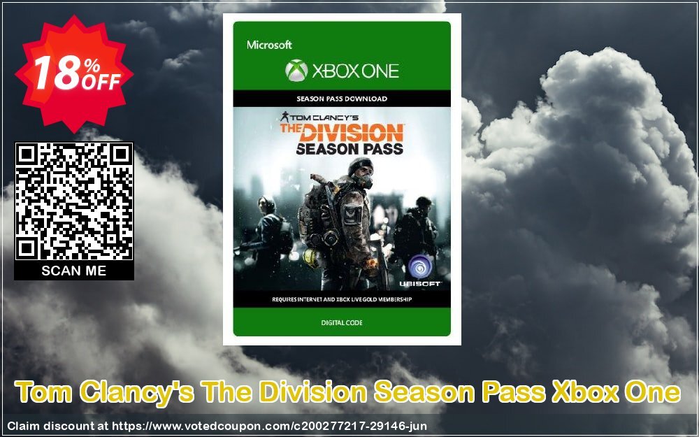 Tom Clancy's The Division Season Pass Xbox One Coupon, discount Tom Clancy's The Division Season Pass Xbox One Deal. Promotion: Tom Clancy's The Division Season Pass Xbox One Exclusive Easter Sale offer 