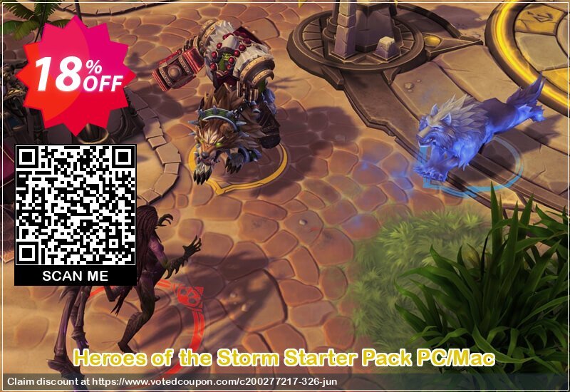 Heroes of the Storm Starter Pack PC/MAC Coupon Code Jul 2024, 18% OFF - VotedCoupon