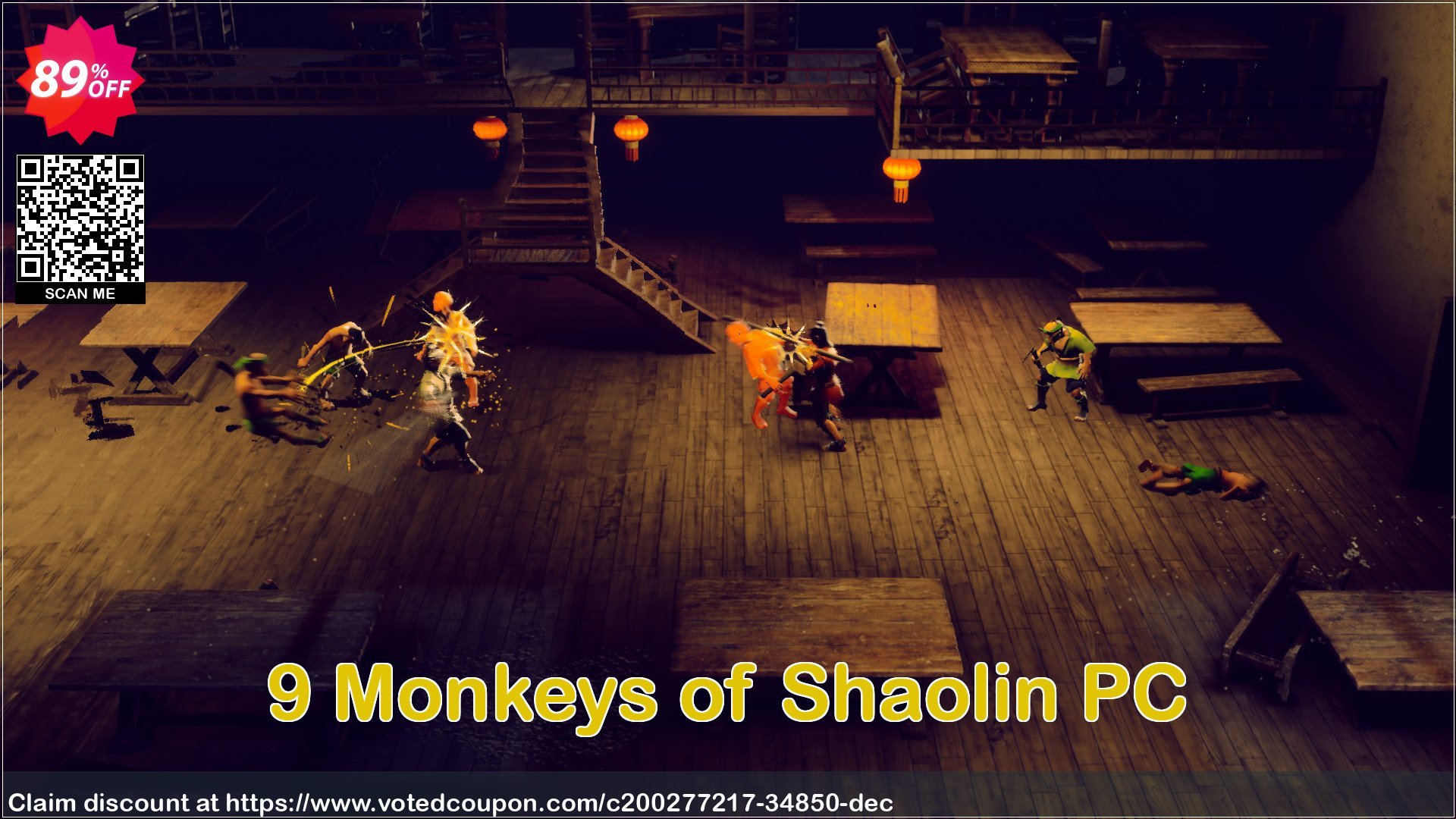 9 Monkeys of Shaolin PC Coupon, discount 9 Monkeys of Shaolin PC Deal 2024 CDkeys. Promotion: 9 Monkeys of Shaolin PC Exclusive Sale offer 