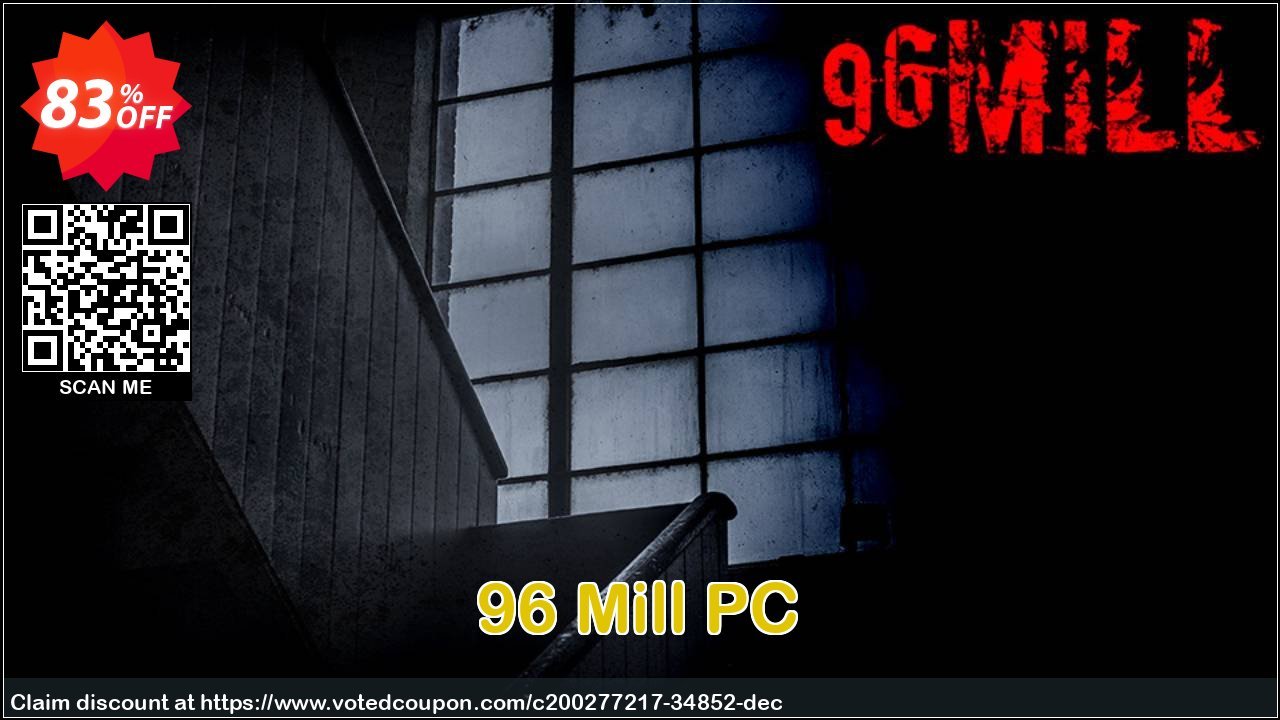 96 Mill PC Coupon, discount 96 Mill PC Deal 2024 CDkeys. Promotion: 96 Mill PC Exclusive Sale offer 