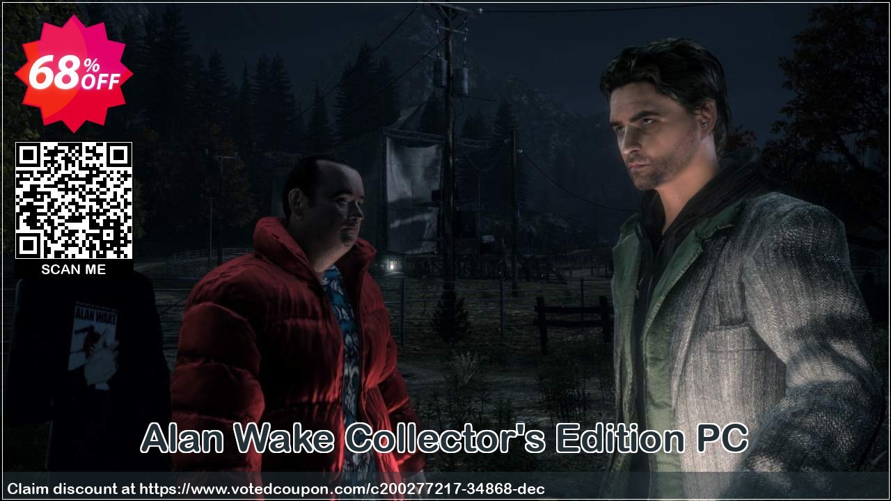 Alan Wake Collector&#039;s Edition PC Coupon, discount Alan Wake Collector's Edition PC Deal 2024 CDkeys. Promotion: Alan Wake Collector's Edition PC Exclusive Sale offer 