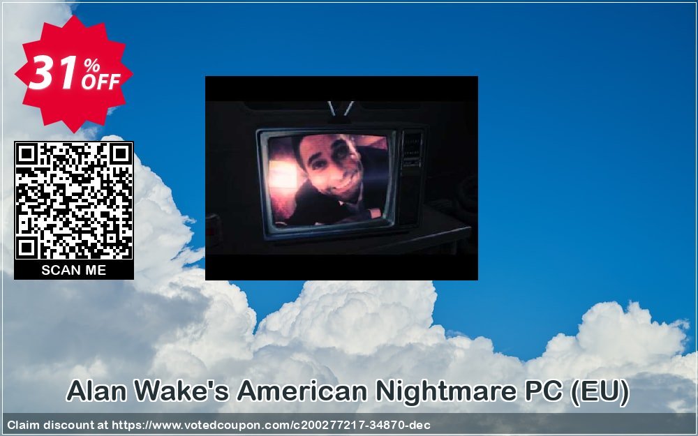 Alan Wake's American Nightmare PC, EU  Coupon Code Nov 2024, 31% OFF - VotedCoupon