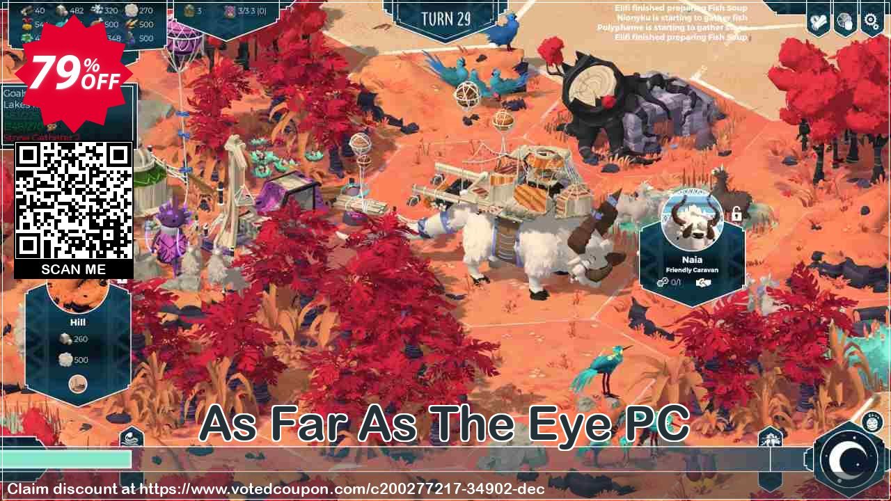 As Far As The Eye PC Coupon, discount As Far As The Eye PC Deal 2024 CDkeys. Promotion: As Far As The Eye PC Exclusive Sale offer 