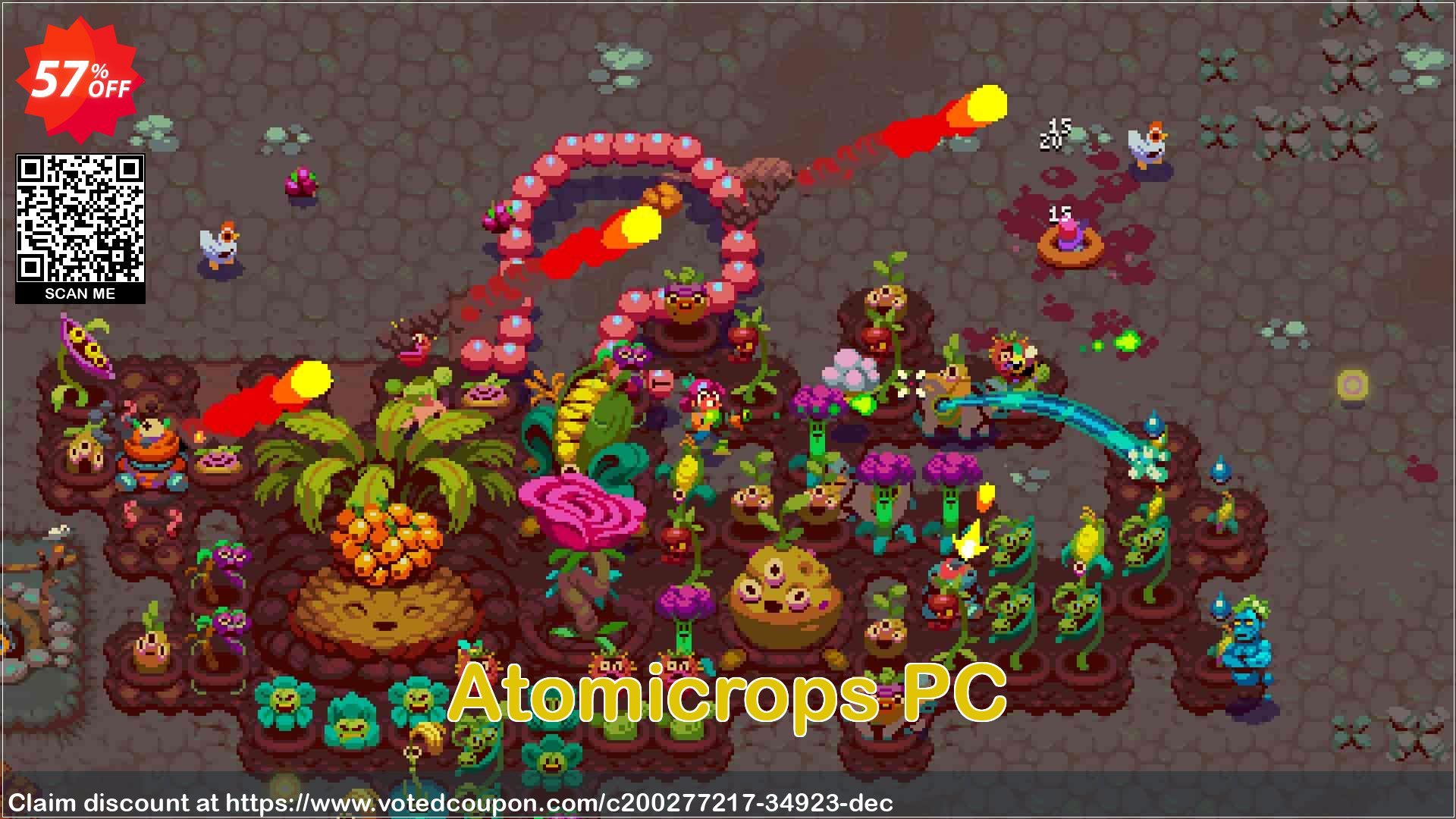 Atomicrops PC Coupon, discount Atomicrops PC Deal 2024 CDkeys. Promotion: Atomicrops PC Exclusive Sale offer 