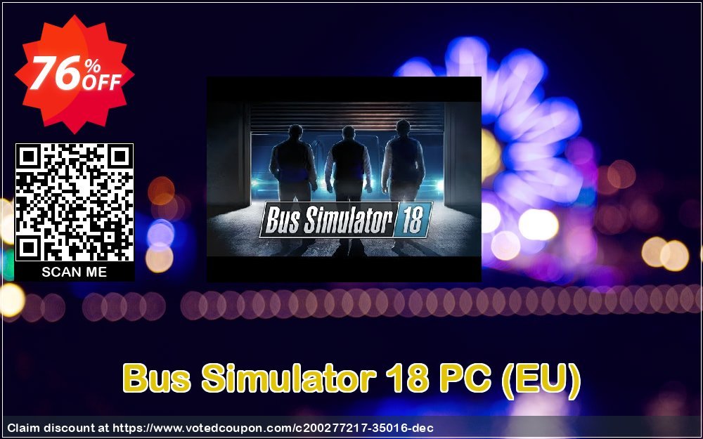 Bus Simulator 18 PC, EU  Coupon Code Nov 2024, 76% OFF - VotedCoupon