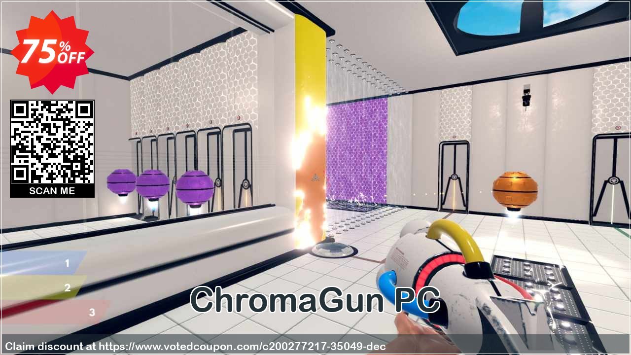 ChromaGun PC Coupon, discount ChromaGun PC Deal 2024 CDkeys. Promotion: ChromaGun PC Exclusive Sale offer 