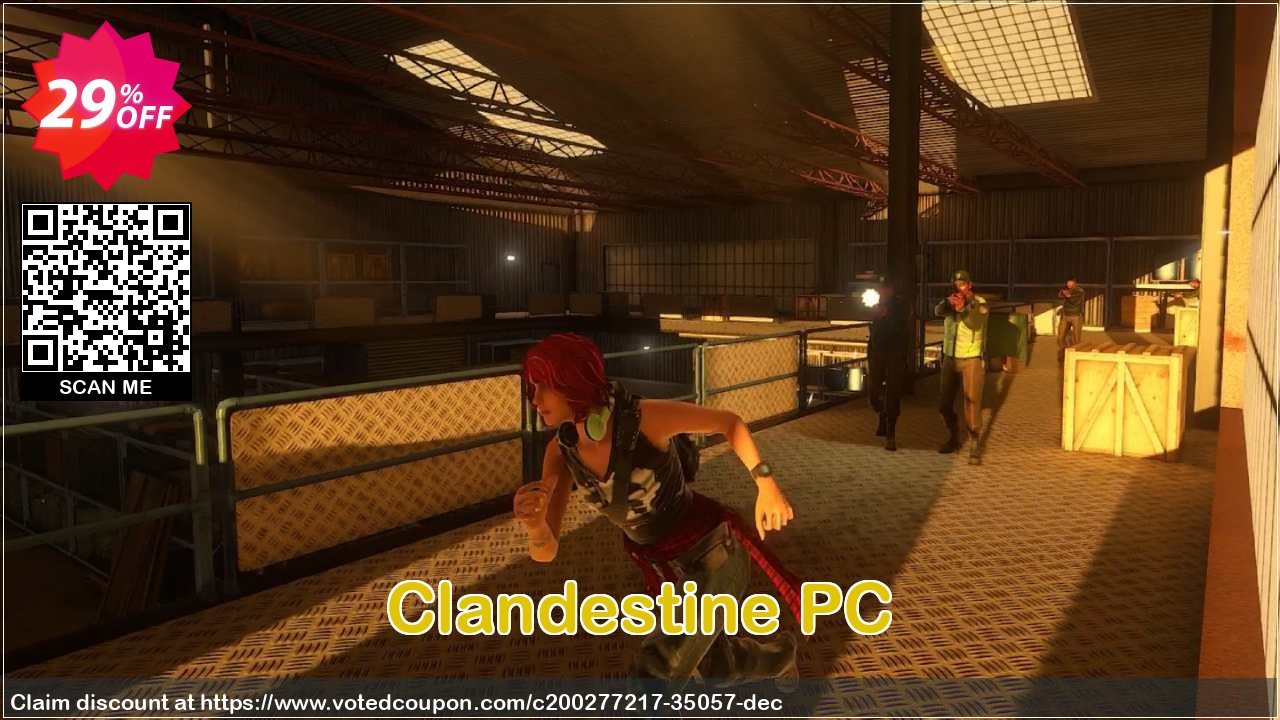 Clandestine PC Coupon, discount Clandestine PC Deal 2024 CDkeys. Promotion: Clandestine PC Exclusive Sale offer 