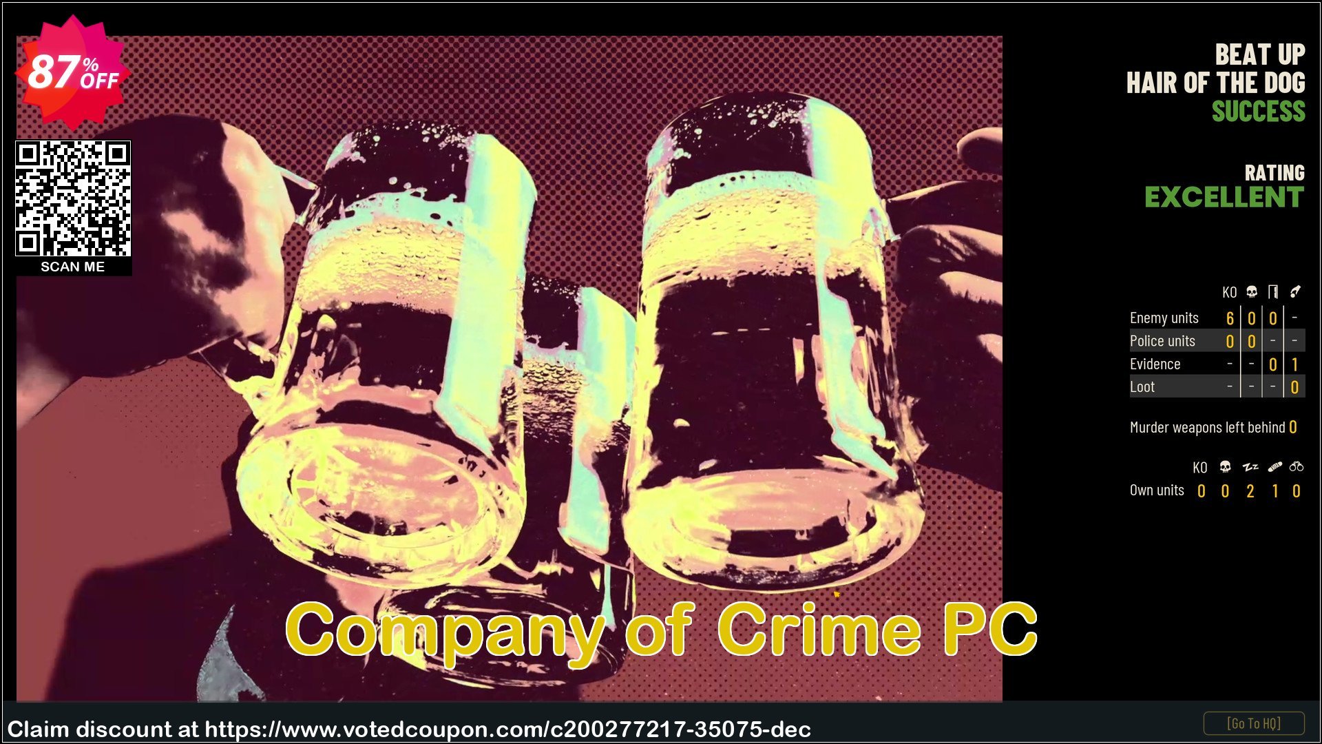 Company of Crime PC Coupon Code Mar 2025, 87% OFF - VotedCoupon