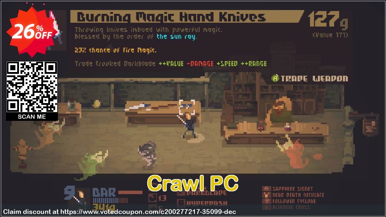 Crawl PC Coupon, discount Crawl PC Deal 2024 CDkeys. Promotion: Crawl PC Exclusive Sale offer 