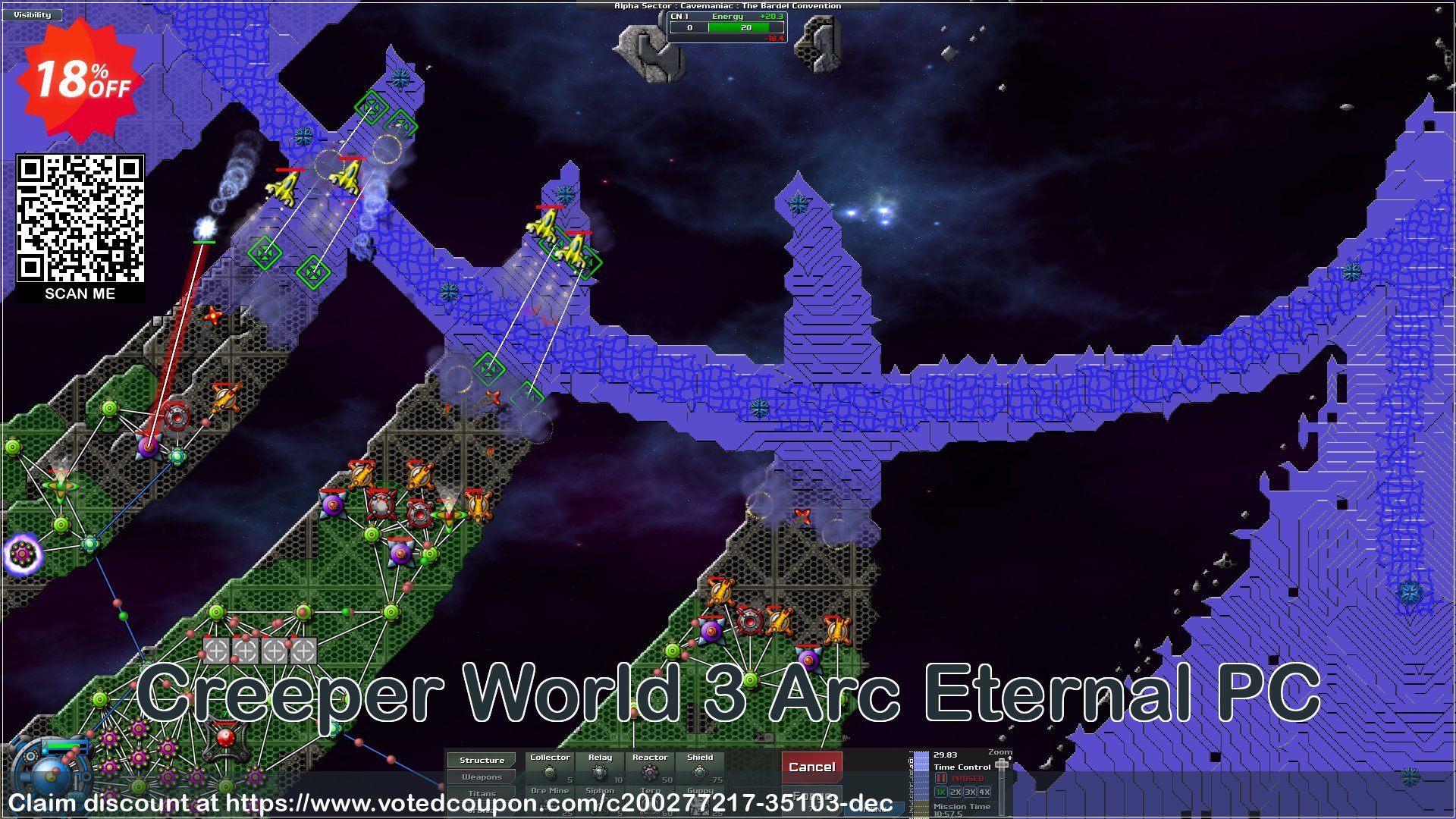 Creeper World 3 Arc Eternal PC Coupon Code Mar 2025, 18% OFF - VotedCoupon