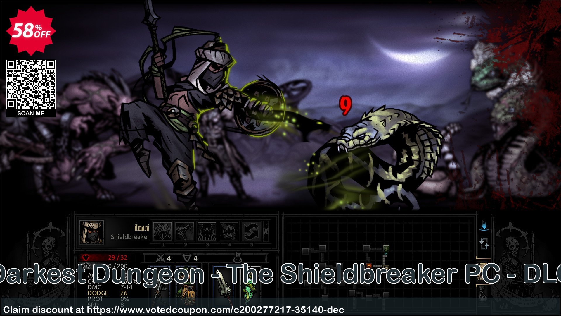 Darkest Dungeon - The Shieldbreaker PC - DLC Coupon Code Nov 2024, 58% OFF - VotedCoupon