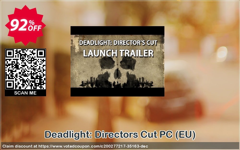 Deadlight: Directors Cut PC, EU  Coupon, discount Deadlight: Directors Cut PC (EU) Deal 2024 CDkeys. Promotion: Deadlight: Directors Cut PC (EU) Exclusive Sale offer 