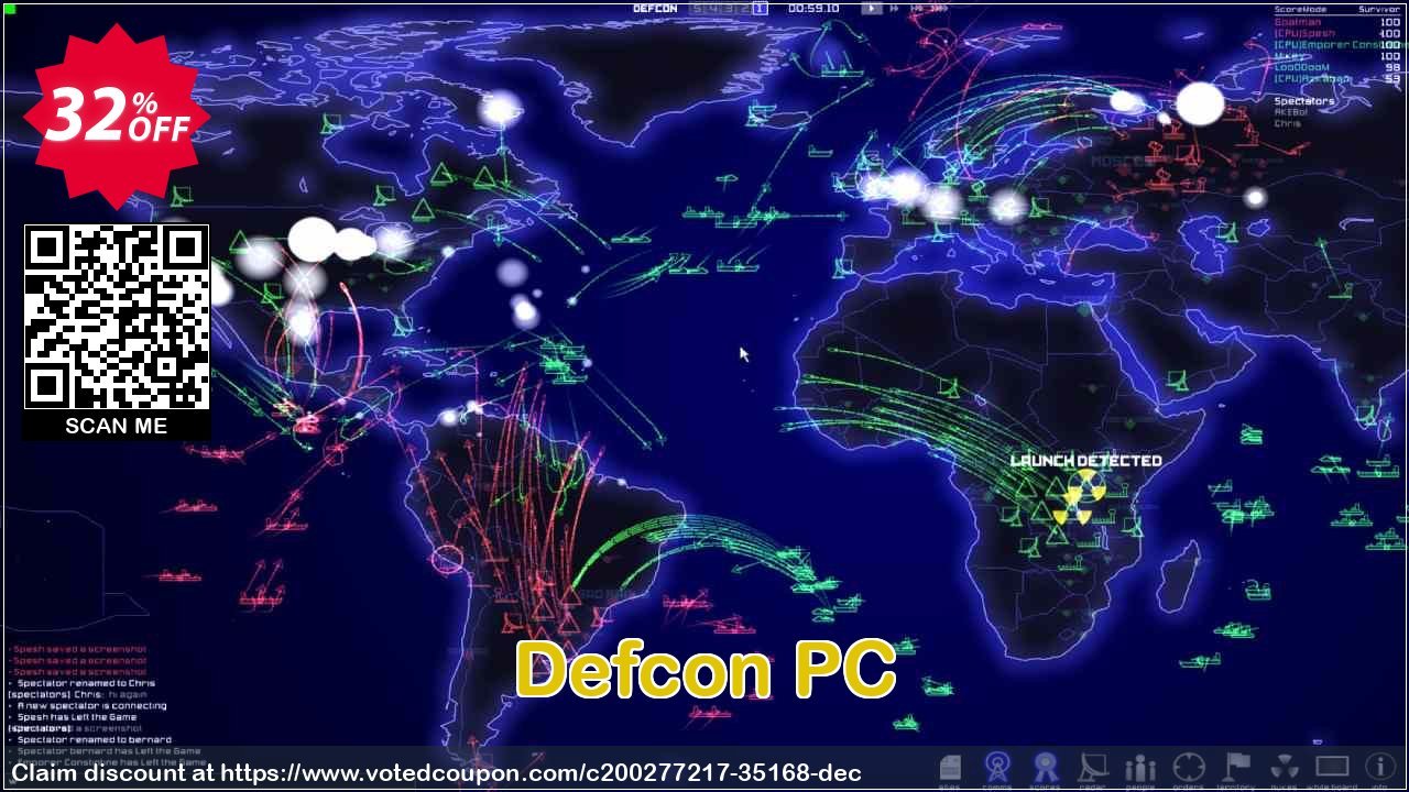 Defcon PC Coupon, discount Defcon PC Deal 2024 CDkeys. Promotion: Defcon PC Exclusive Sale offer 