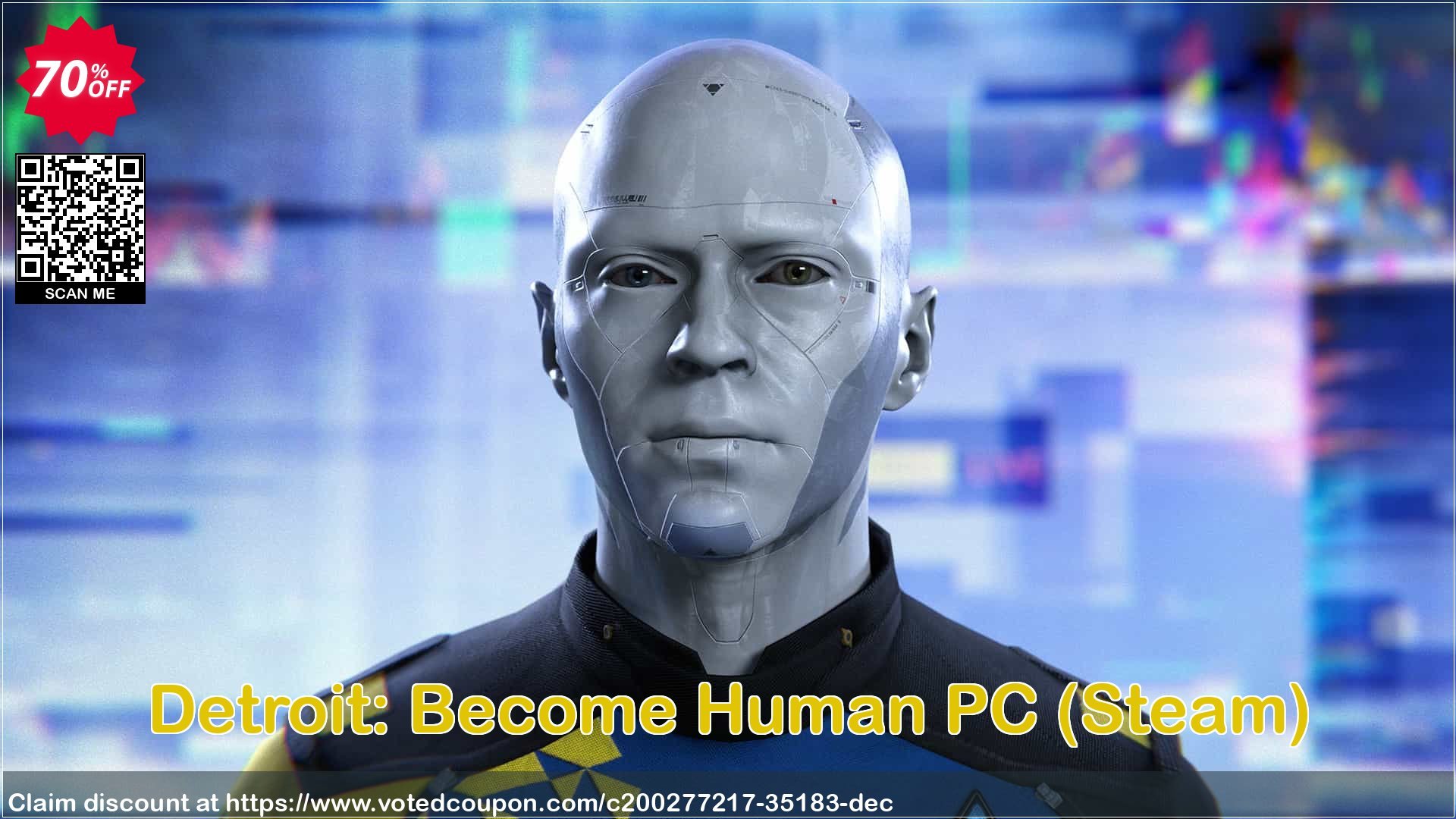 Detroit: Become Human PC, Steam  Coupon, discount Detroit: Become Human PC (Steam) Deal 2024 CDkeys. Promotion: Detroit: Become Human PC (Steam) Exclusive Sale offer 