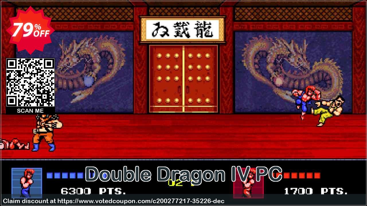 Double Dragon IV PC Coupon Code Nov 2024, 79% OFF - VotedCoupon