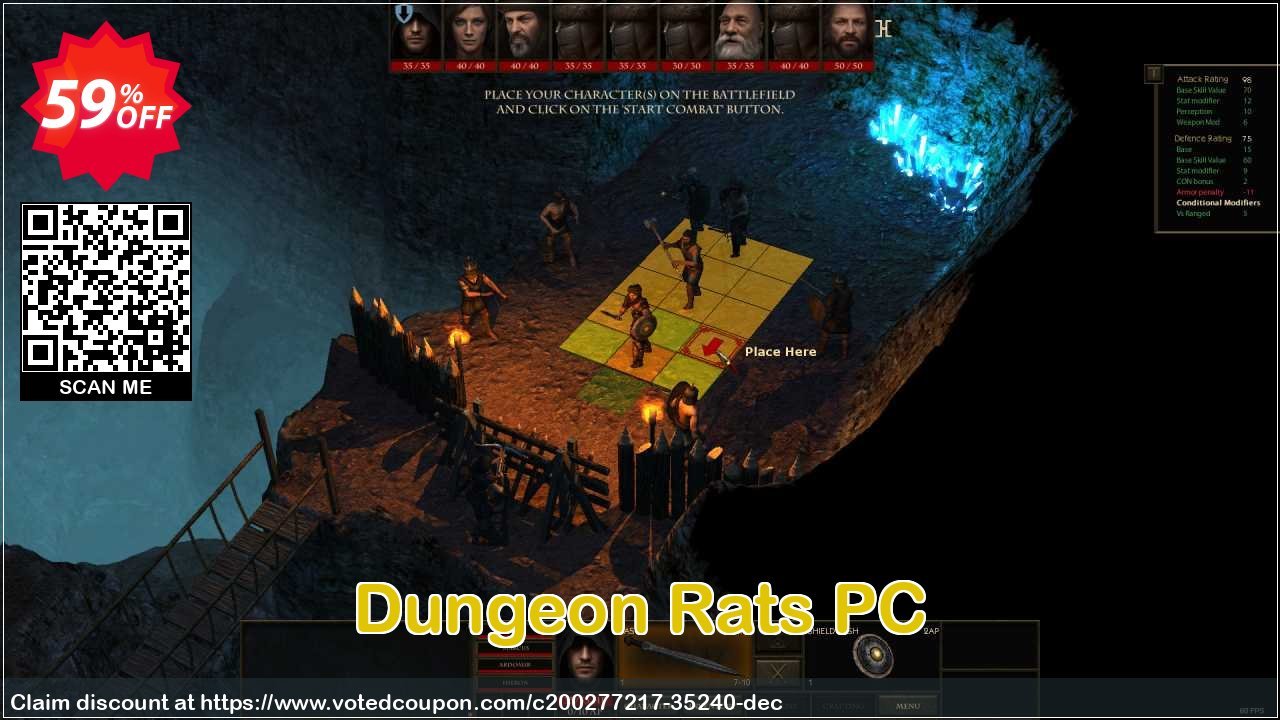 Dungeon Rats PC Coupon Code Oct 2024, 59% OFF - VotedCoupon