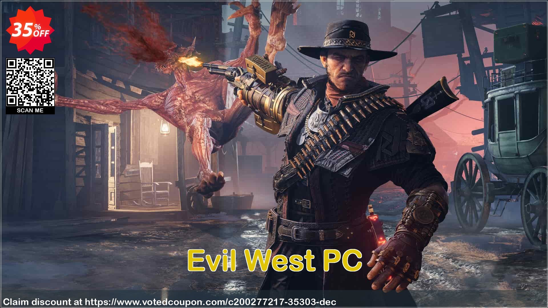 Evil West PC Coupon Code Oct 2024, 35% OFF - VotedCoupon