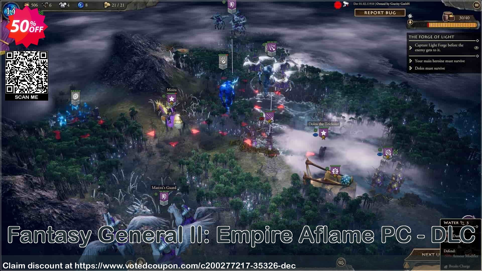 Fantasy General II: Empire Aflame PC - DLC Coupon Code Mar 2025, 50% OFF - VotedCoupon