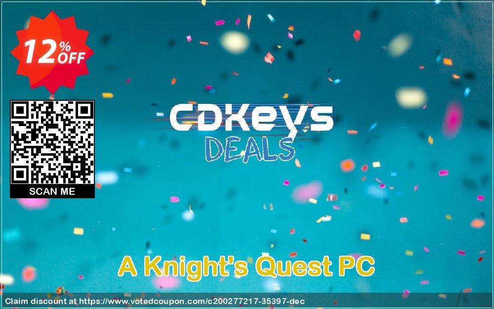 A Knight&#039;s Quest PC Coupon, discount A Knight's Quest PC Deal 2024 CDkeys. Promotion: A Knight's Quest PC Exclusive Sale offer 