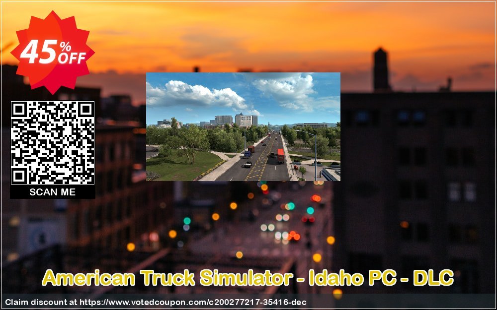 American Truck Simulator - Idaho PC - DLC Coupon, discount American Truck Simulator - Idaho PC - DLC Deal 2024 CDkeys. Promotion: American Truck Simulator - Idaho PC - DLC Exclusive Sale offer 