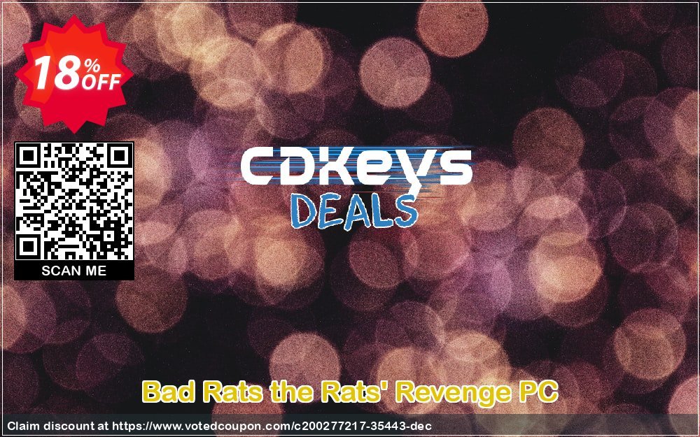 Bad Rats the Rats&#039; Revenge PC Coupon, discount Bad Rats the Rats' Revenge PC Deal 2024 CDkeys. Promotion: Bad Rats the Rats' Revenge PC Exclusive Sale offer 