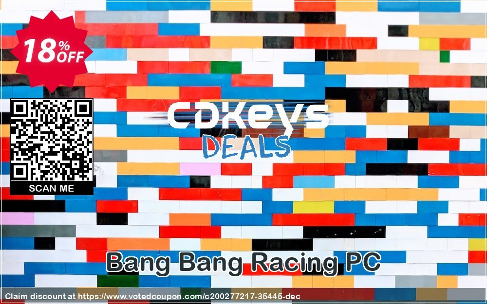 Bang Bang Racing PC Coupon, discount Bang Bang Racing PC Deal 2024 CDkeys. Promotion: Bang Bang Racing PC Exclusive Sale offer 