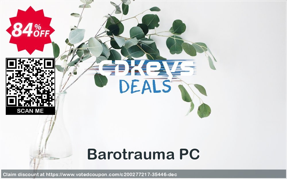 Barotrauma PC Coupon Code Oct 2024, 84% OFF - VotedCoupon