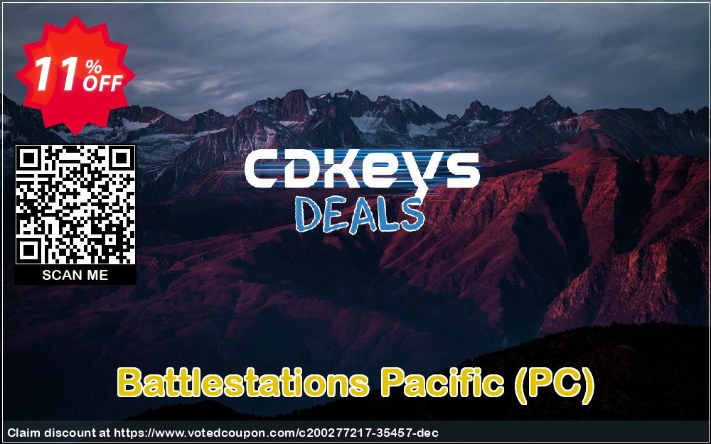 Battlestations Pacific, PC  Coupon, discount Battlestations Pacific (PC) Deal 2024 CDkeys. Promotion: Battlestations Pacific (PC) Exclusive Sale offer 