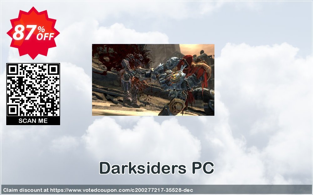 Darksiders PC Coupon, discount Darksiders PC Deal 2024 CDkeys. Promotion: Darksiders PC Exclusive Sale offer 