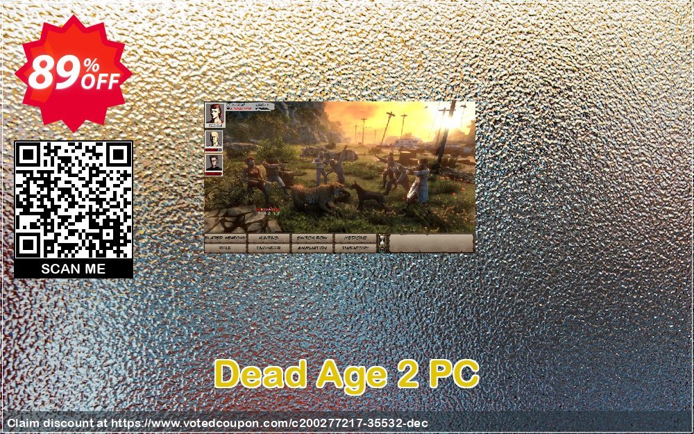 Dead Age 2 PC Coupon, discount Dead Age 2 PC Deal 2024 CDkeys. Promotion: Dead Age 2 PC Exclusive Sale offer 