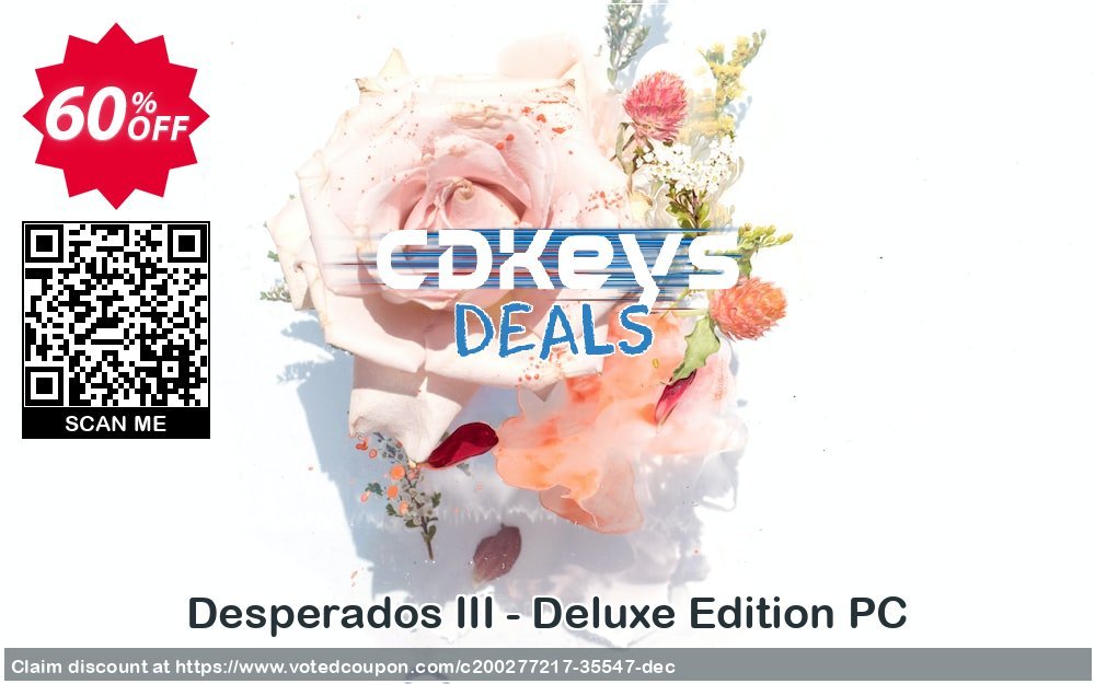 Desperados III - Deluxe Edition PC Coupon Code Nov 2024, 60% OFF - VotedCoupon