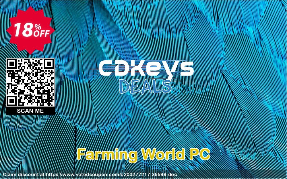 Farming World PC Coupon, discount Farming World PC Deal 2024 CDkeys. Promotion: Farming World PC Exclusive Sale offer 