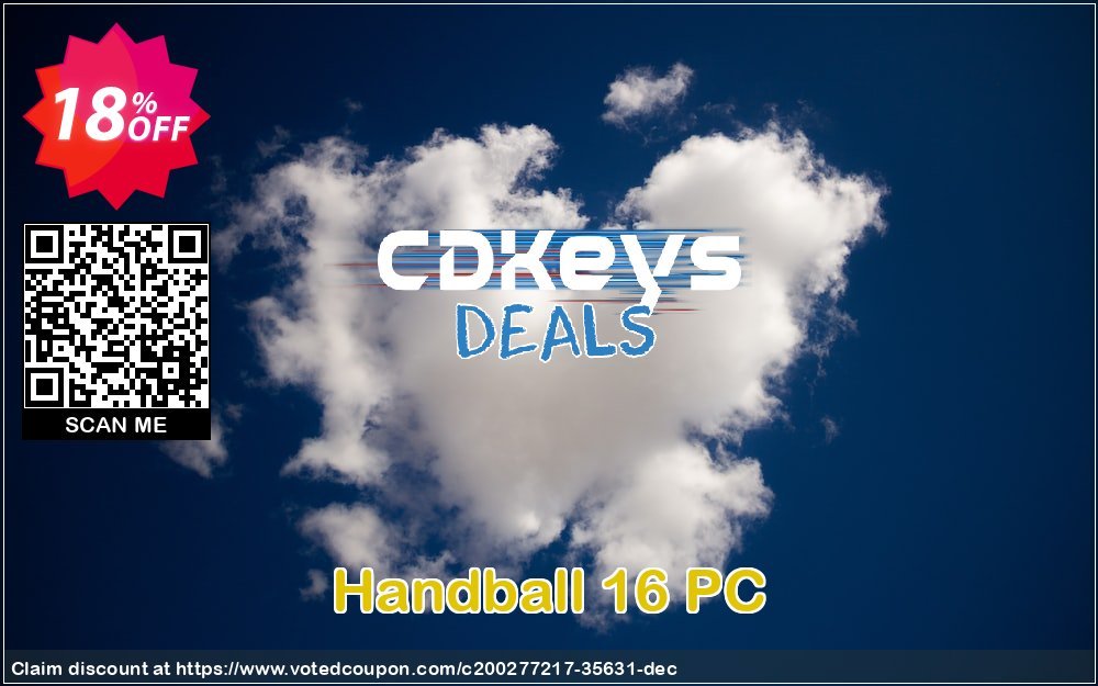 Handball 16 PC Coupon, discount Handball 16 PC Deal 2024 CDkeys. Promotion: Handball 16 PC Exclusive Sale offer 