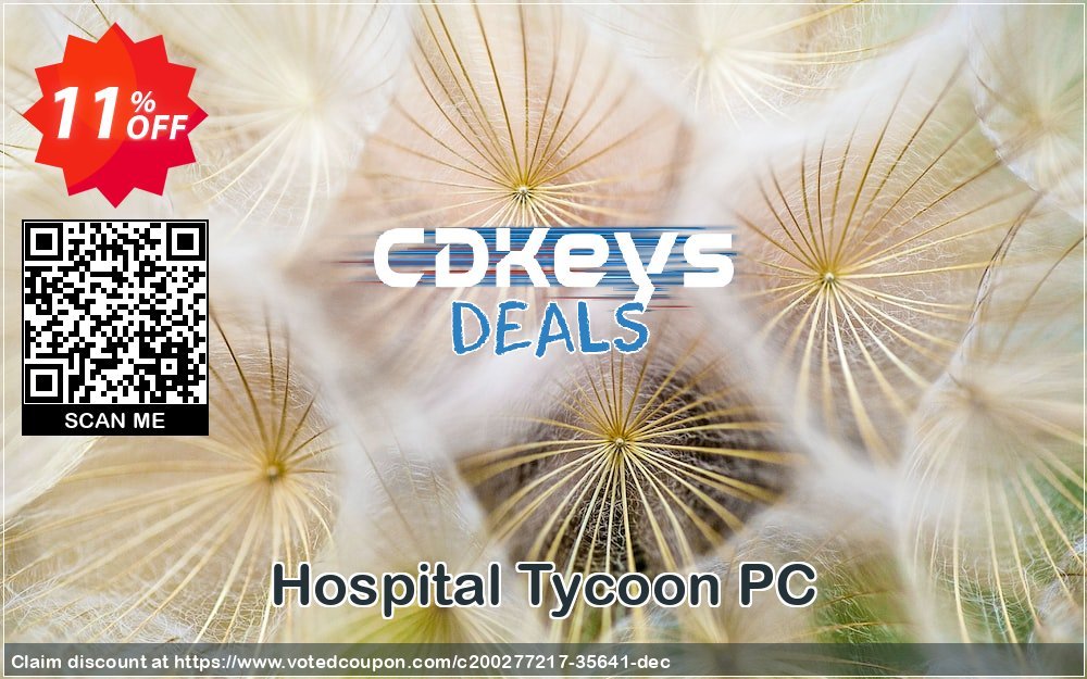 Hospital Tycoon PC Coupon, discount Hospital Tycoon PC Deal 2024 CDkeys. Promotion: Hospital Tycoon PC Exclusive Sale offer 