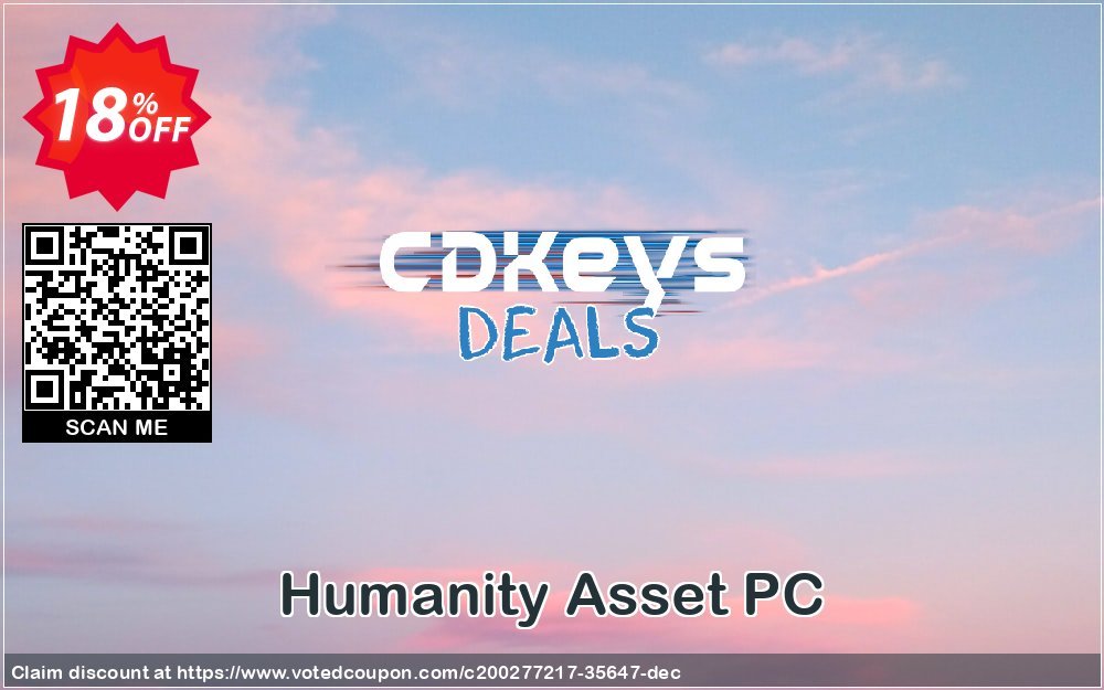 Humanity Asset PC Coupon, discount Humanity Asset PC Deal 2024 CDkeys. Promotion: Humanity Asset PC Exclusive Sale offer 