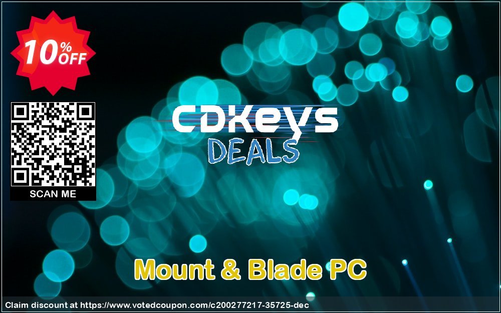 Mount & Blade PC Coupon, discount Mount & Blade PC Deal 2024 CDkeys. Promotion: Mount & Blade PC Exclusive Sale offer 