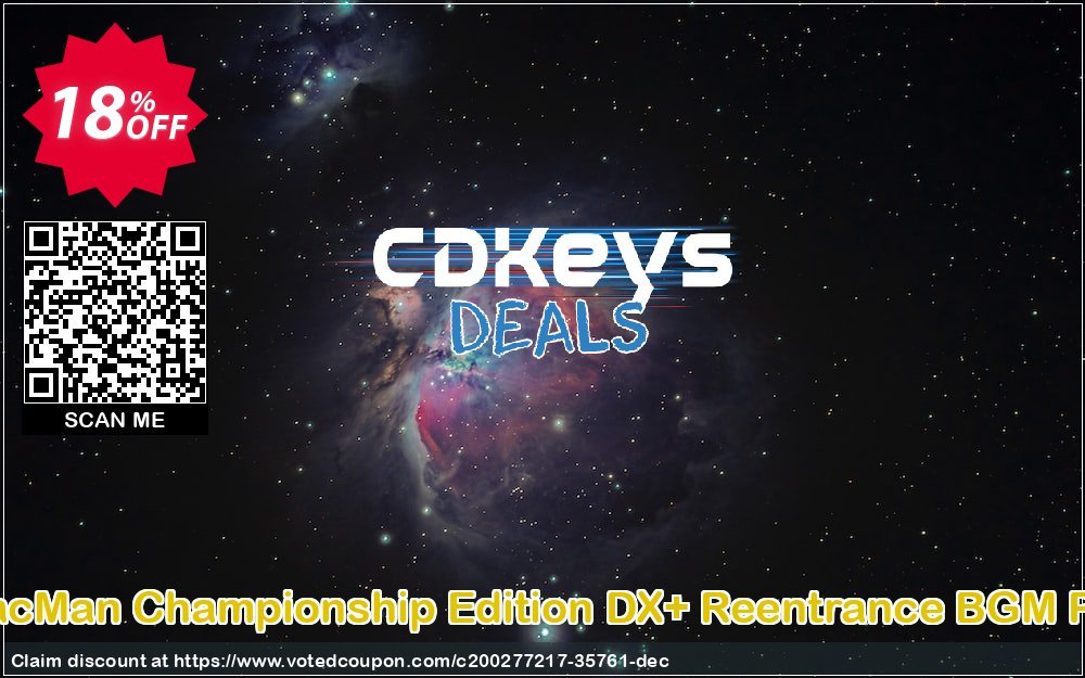 PacMan Championship Edition DX+ Reentrance BGM PC Coupon, discount PacMan Championship Edition DX+ Reentrance BGM PC Deal 2024 CDkeys. Promotion: PacMan Championship Edition DX+ Reentrance BGM PC Exclusive Sale offer 