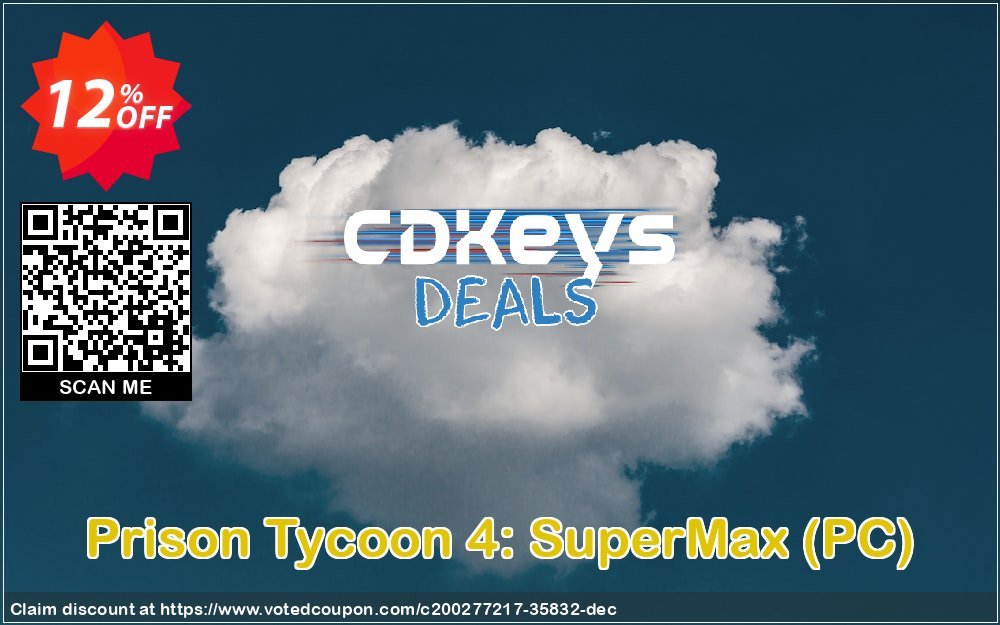 Prison Tycoon 4: SuperMax, PC  Coupon Code Nov 2024, 12% OFF - VotedCoupon