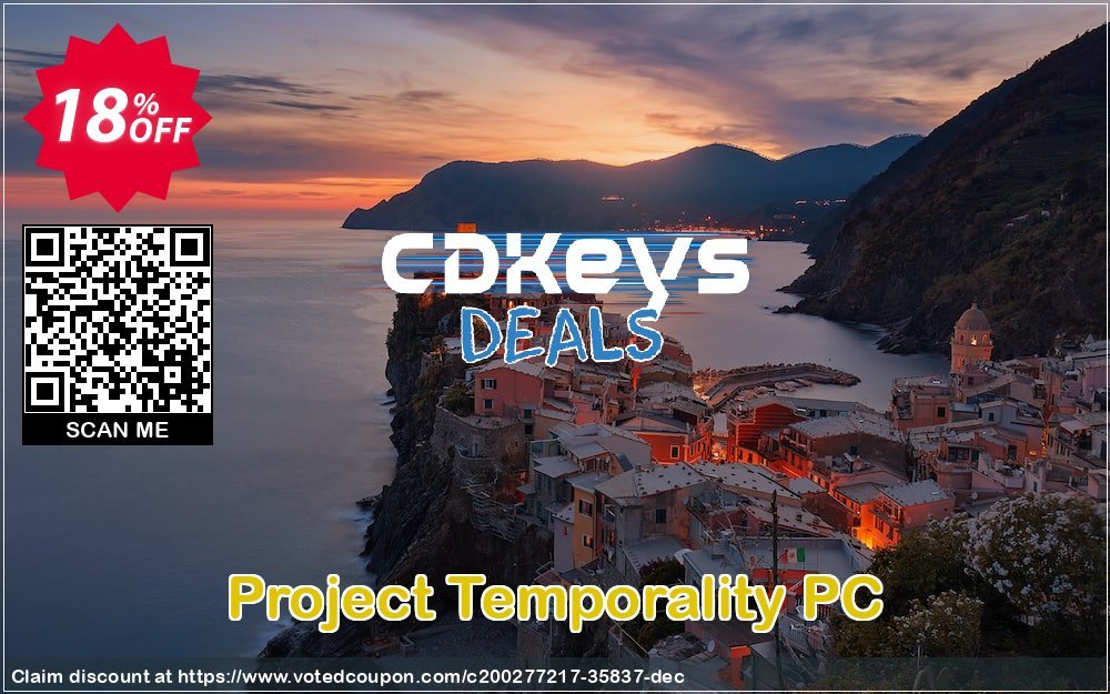 Project Temporality PC Coupon, discount Project Temporality PC Deal 2024 CDkeys. Promotion: Project Temporality PC Exclusive Sale offer 