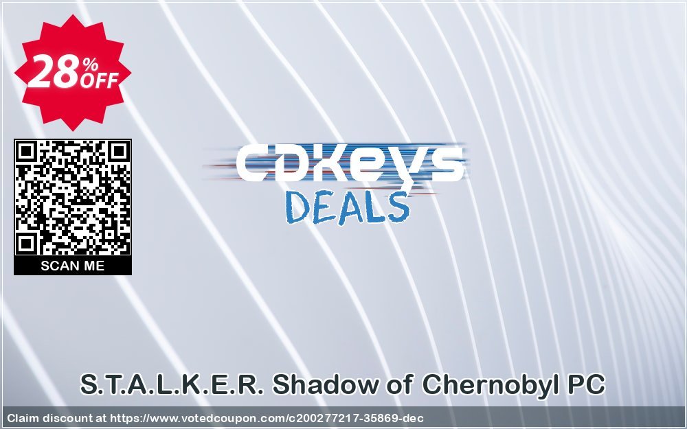 S.T.A.L.K.E.R. Shadow of Chernobyl PC Coupon Code Nov 2024, 28% OFF - VotedCoupon