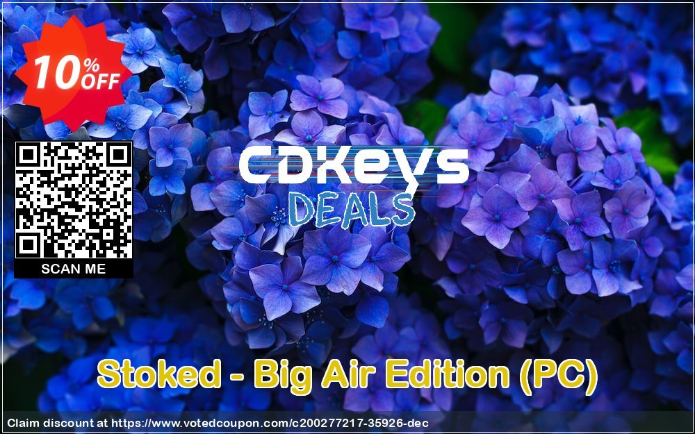 Stoked - Big Air Edition, PC  Coupon, discount Stoked - Big Air Edition (PC) Deal 2024 CDkeys. Promotion: Stoked - Big Air Edition (PC) Exclusive Sale offer 