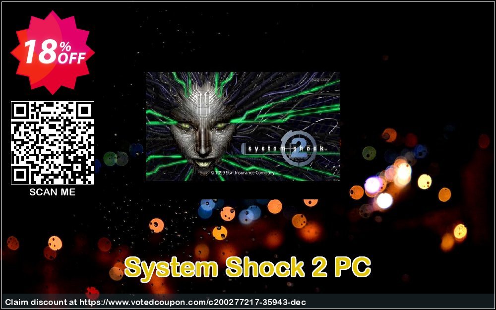 System Shock 2 PC Coupon, discount System Shock 2 PC Deal 2024 CDkeys. Promotion: System Shock 2 PC Exclusive Sale offer 