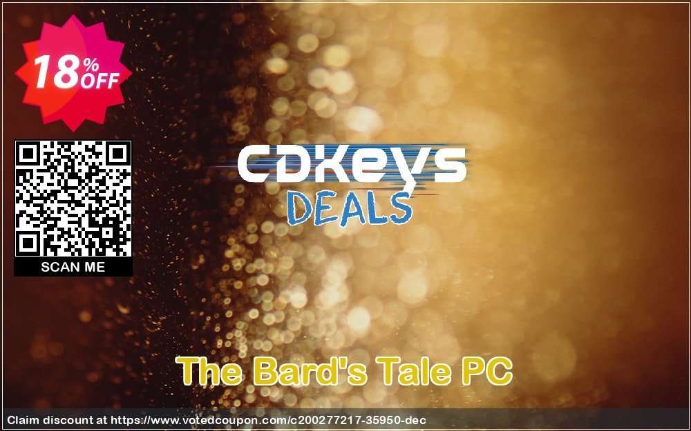 The Bard&#039;s Tale PC Coupon, discount The Bard's Tale PC Deal 2024 CDkeys. Promotion: The Bard's Tale PC Exclusive Sale offer 