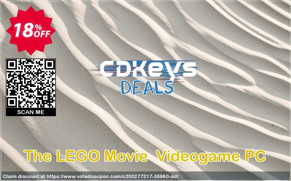 The LEGO Movie  Videogame PC Coupon, discount The LEGO Movie  Videogame PC Deal 2024 CDkeys. Promotion: The LEGO Movie  Videogame PC Exclusive Sale offer 