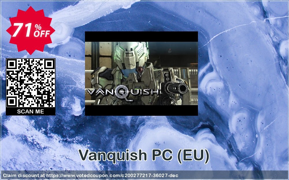 Vanquish PC, EU  Coupon, discount Vanquish PC (EU) Deal 2024 CDkeys. Promotion: Vanquish PC (EU) Exclusive Sale offer 